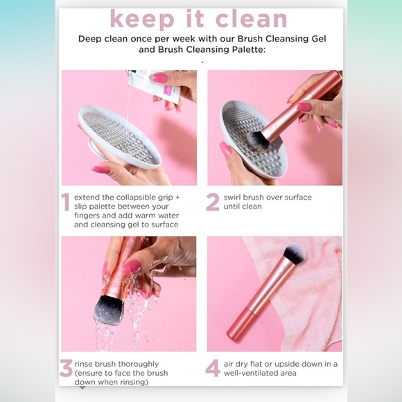 New Real Techniques Essentials Set 2.0 for foundation, shadow and blush - Picture 9 of 9